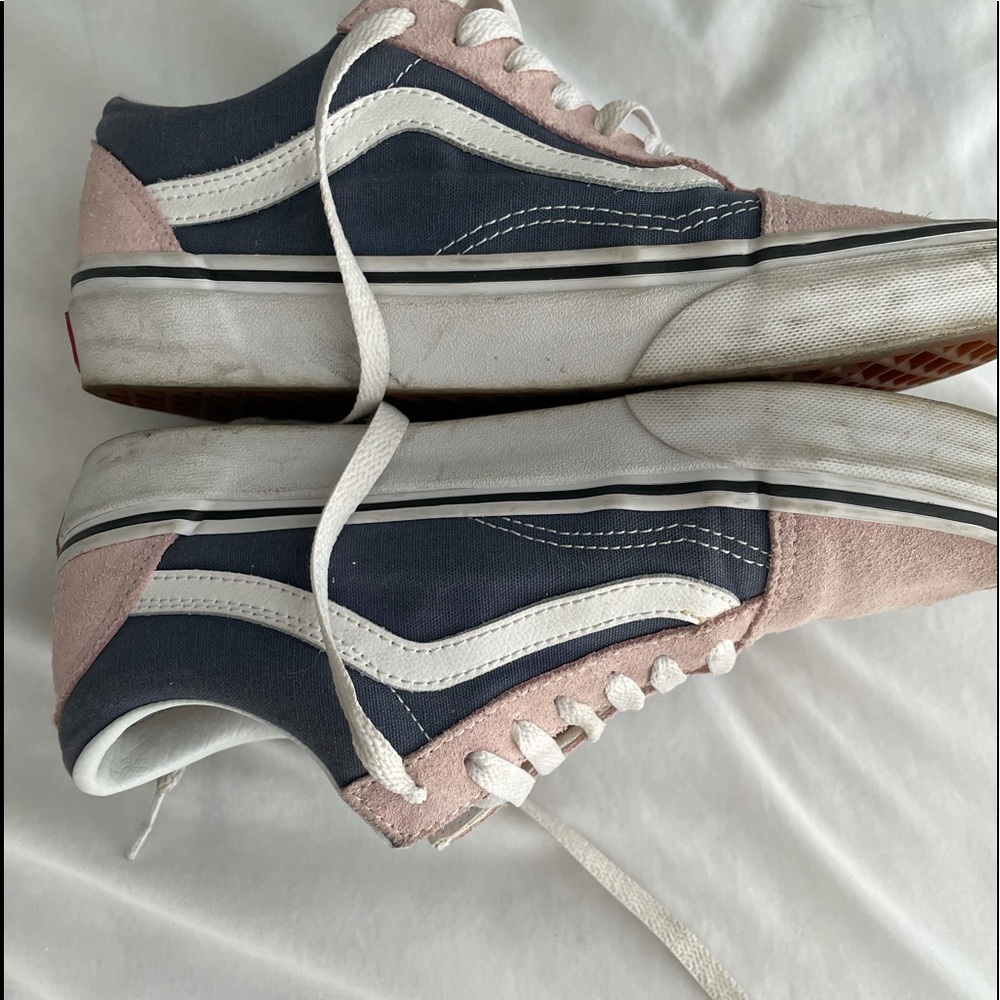 MULTICOLOR BLOCK VANS OLD SKOOL CANVAS